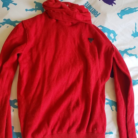 GUESS KID TURTLENECK KnitSweater Sz 10 - Picture 3 of 3